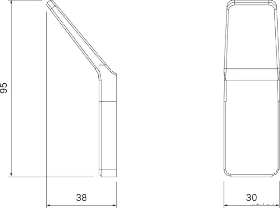 Крючок IDDIS Slide SLIGM10i41 одинарный, графитовый