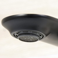 Смеситель для ванны с душем Wasserkraft Elbe 7401 черный Soft-touch