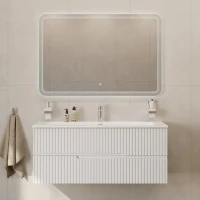 Мебель для ванной комнаты Cezares Duet 120 bianco lucido, раковина Cezares CZR-8073-120