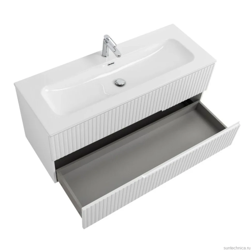 Мебель для ванной комнаты Cezares Duet 120 bianco lucido, раковина Cezares CZR-8073-120