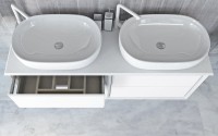 Тумба под раковину Cezares Bellagio 70 bianco opaco