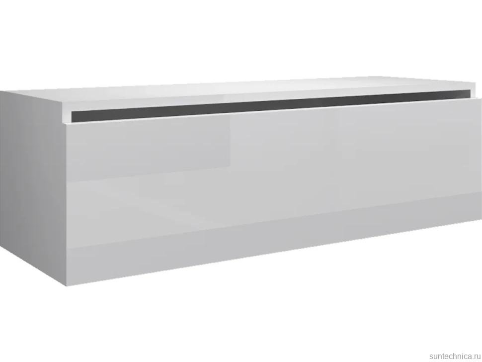 Тумба Armadi Art Flat Valessi Uno-S 120 белый глянец