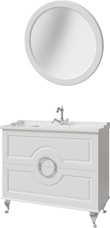 Мебель для ванной комнаты Caprigo Valletta 100 белая