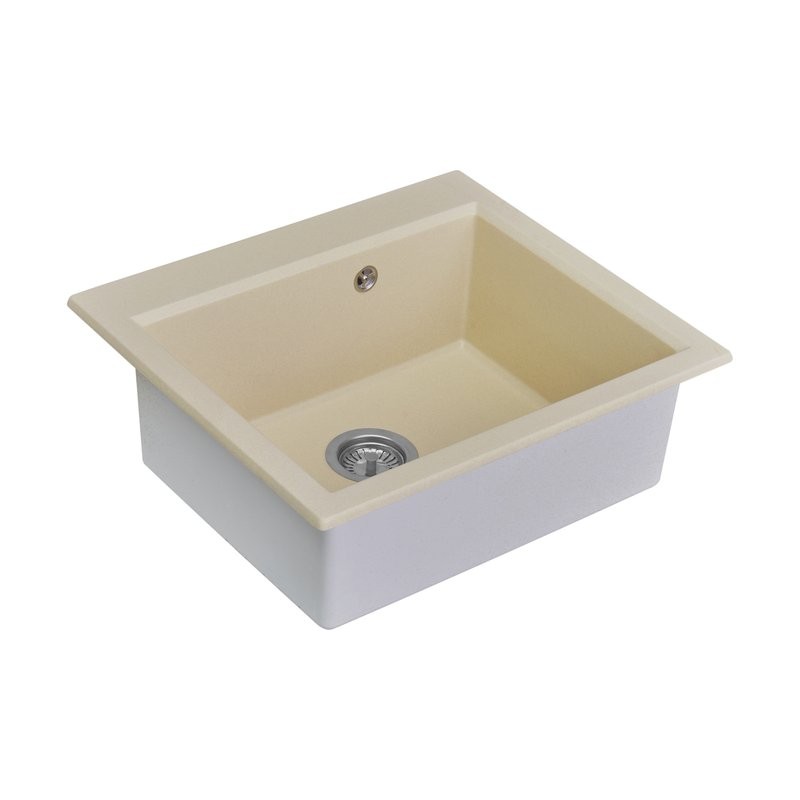 Мойка кухонная AQUATON Линеа 58, шампань