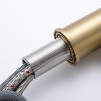 Смеситель для кухни Frap F6096-3 золотой сатин