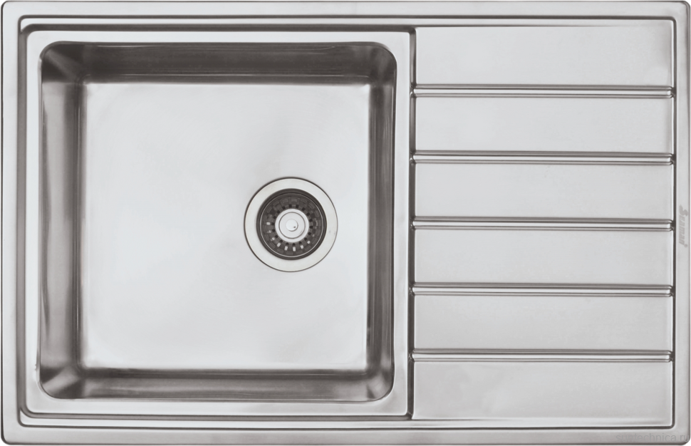 Мойка кухонная Seaman Eco Roma SMR-7850A без отверстий