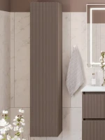 Шкаф-пенал для ванной BelBagno Uno 30 матовый бежевый