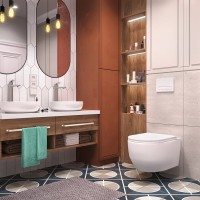 Унитаз подвесной Wellsee Croquis 182611001 безободковый, с микролифтом, глянцевый белый