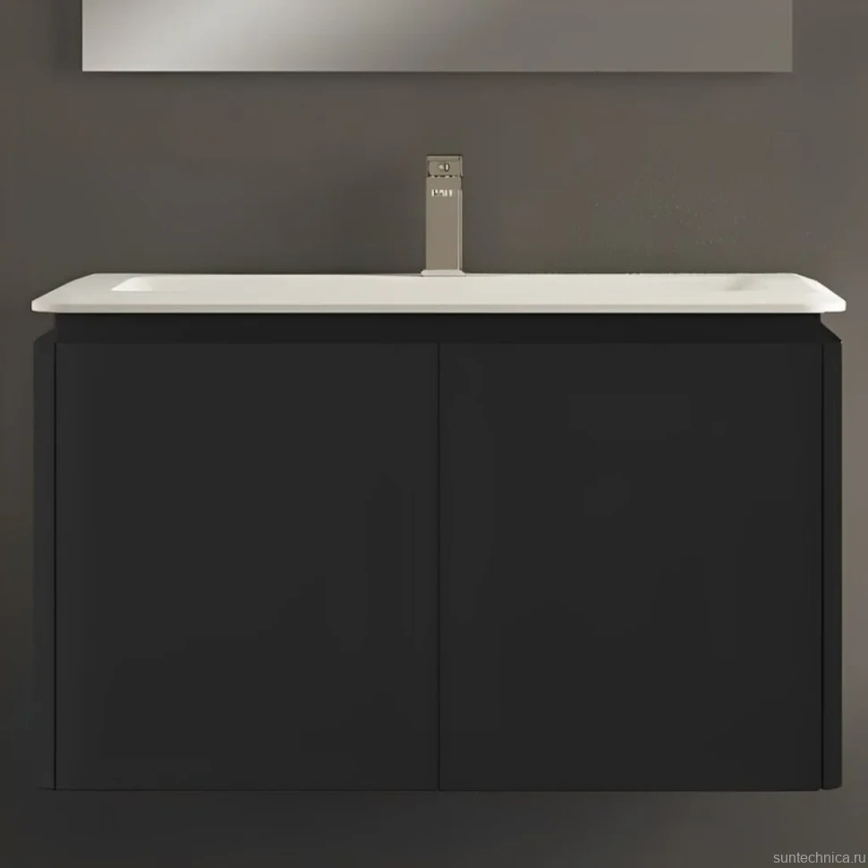 Тумба с раковиной Cezares Stylus 94, nero grafite