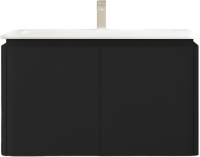 Тумба с раковиной Cezares Stylus 94, nero grafite