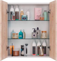 Шкаф Lemark Combi 60 дуб кантри, белый глянцевый