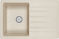 Мойка кухонная Granula Standart 7602, бежевый