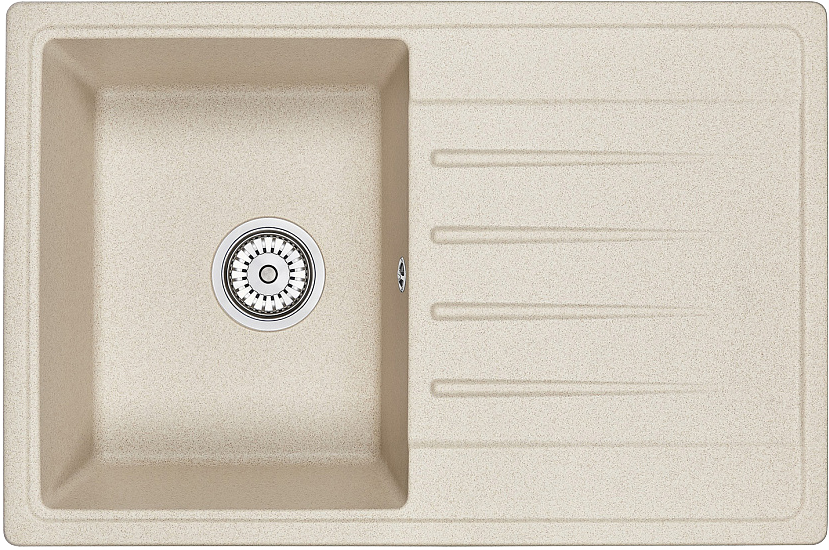 Мойка кухонная Granula Standart 7602, бежевый