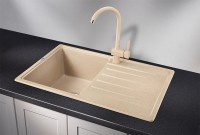 Мойка кухонная Granula Standart 7602, бежевый