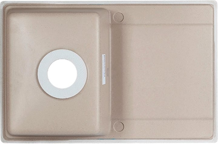 Мойка кухонная Granula Standart 7602, бежевый