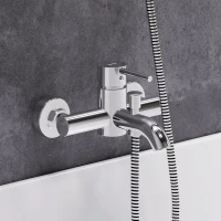 Смеситель для ванны с душем Damixa Scandinavian Pure 361000000 хром Смеситель для ванны с душем Damixa Scandinavian Pure 361000000 хром
