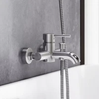 Смеситель для ванны с душем Damixa Scandinavian Pure 361000000 хром Смеситель для ванны с душем Damixa Scandinavian Pure 361000000 хром