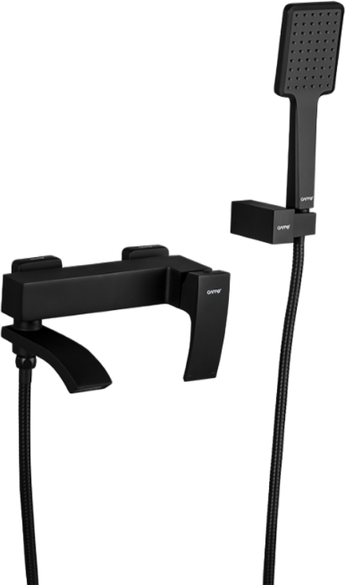 Смеситель для ванны с душем Gappo G07-6 G3207-6 черный