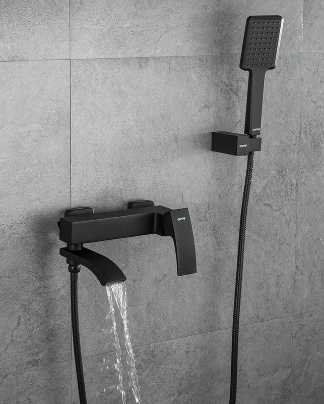 Смеситель для ванны с душем Gappo G07-6 G3207-6 черный