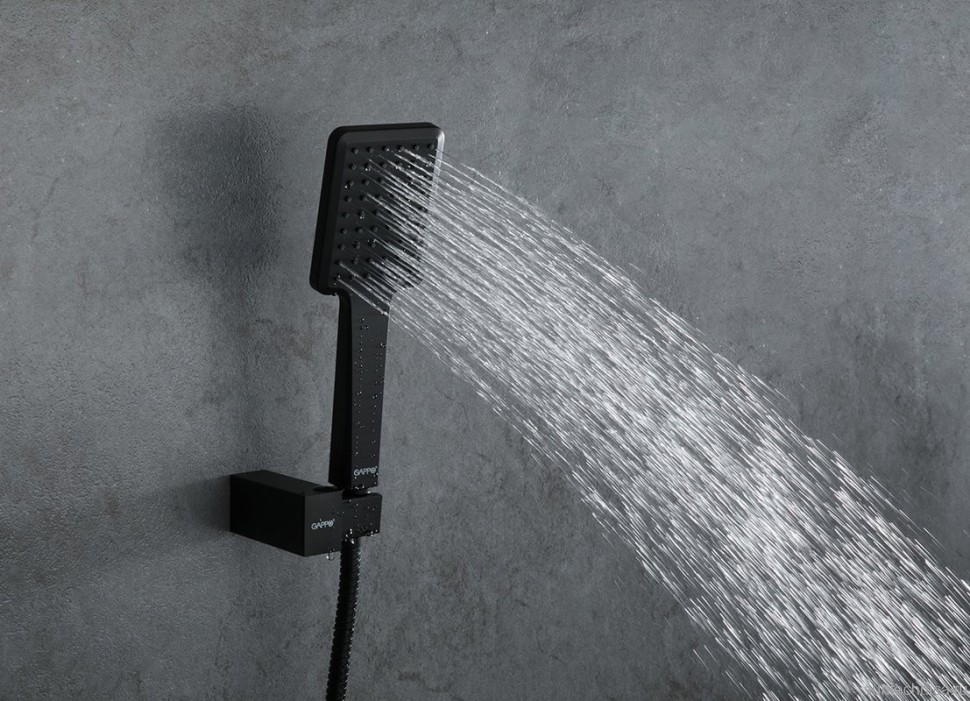 Смеситель для ванны с душем Gappo G07-6 G3207-6 черный