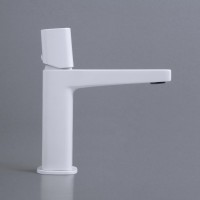 Смеситель для раковины Wasserkraft Saale 9503 белый soft-touch Смеситель для раковины Wasserkraft Saale 9503 белый soft-touch