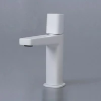 Смеситель для раковины Wasserkraft Saale 9503 белый soft-touch Смеситель для раковины Wasserkraft Saale 9503 белый soft-touch