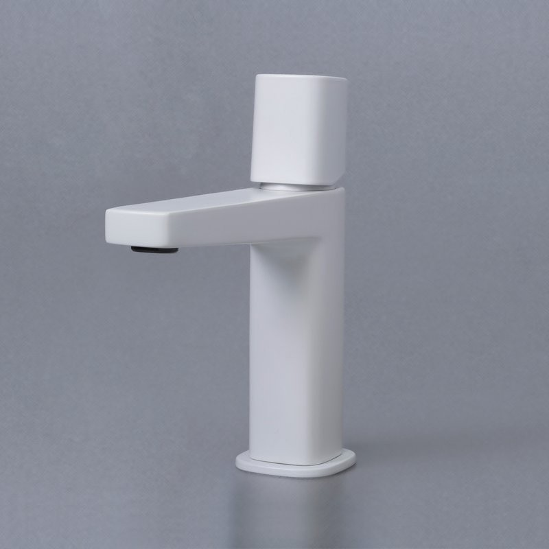 Смеситель для раковины Wasserkraft Saale 9503 белый soft-touch