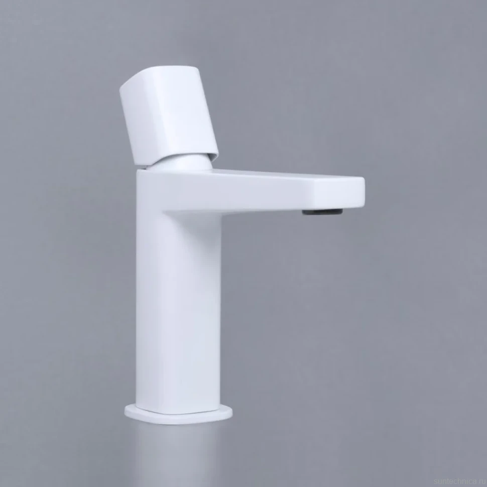 Смеситель для раковины Wasserkraft Saale 9503 белый soft-touch