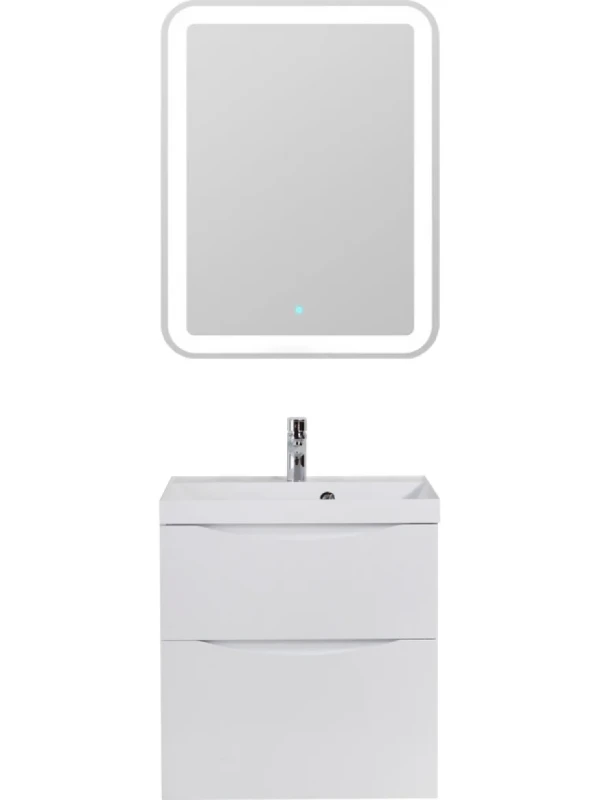 Мебель для ванной комнаты BelBagno Marino H60 bianco lucido, 60 см