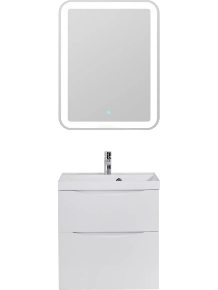 Мебель для ванной комнаты BelBagno Marino H60 bianco lucido, 60 см