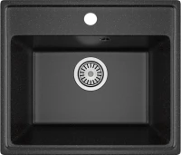 Мойка кухонная Domaci Палермо PR-490-004 черная Мойка кухонная Domaci Палермо PR-490-004 черная