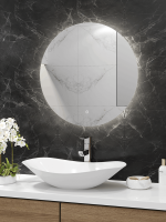 Зеркало круглое CONTINENT Led Ajour ECO 70 см, сенсорное, с подсветкой