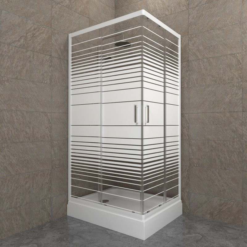 Душевой уголок Triton Фьюжн Щ0000074051 100х80 см