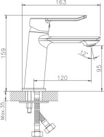 Смеситель для раковины Haiba HB556 HB10556