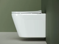 Комплект Унитаз подвесной Ceramicanova Highlight Rimless CN1804 с микролифтом, безободковый + Крепления Geberit Duofix 111.815.00.1 к стене + Звукоизоляция + Инсталляция UP 320 111.300.00.5 + Кнопка Sigma 01 115.770.JQ.5 лакированная, матовый хром