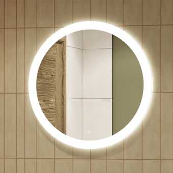 Зеркало круглое Art&Max Bolzano 78 с подсветкой
