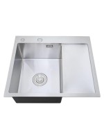 Мойка кухонная РМС MRK-5851L L c дозатором, серый