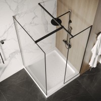 Поддон для душа Abber AD3D090 90х90 см, квадратный, белый