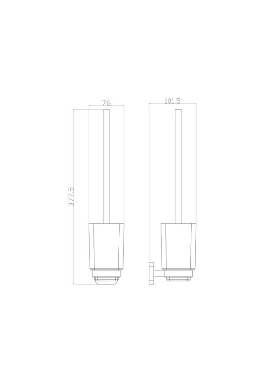 Ершик Wonzon & Woghand WW-6629 хром