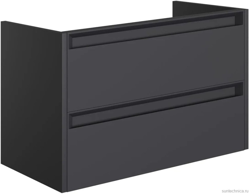Тумба под раковину без столешницы Allen Brau Fantasy 2.0 80 матовый антрацит