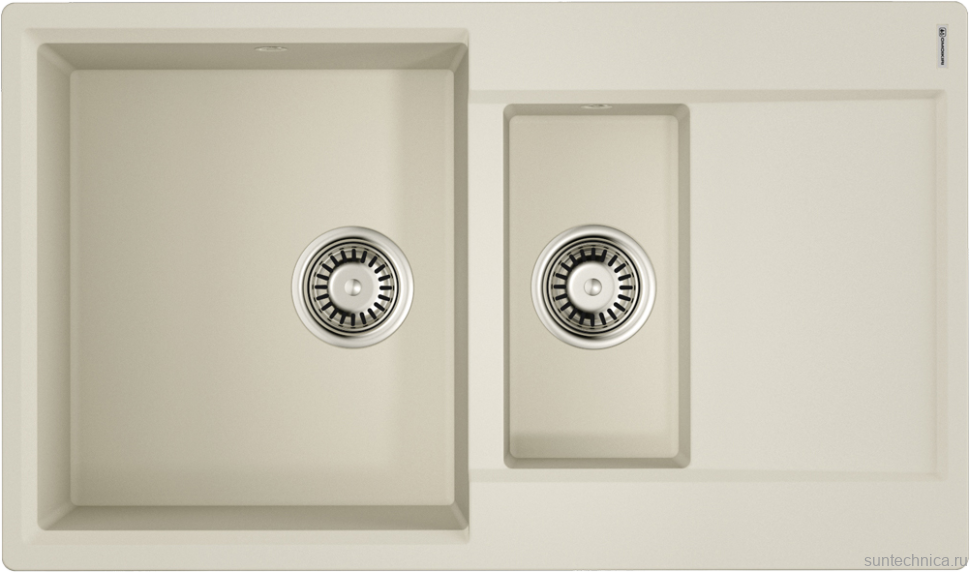 Комплект Мойка Omoikiri Daisen 86-2 пастила + Измельчитель Nagare 750