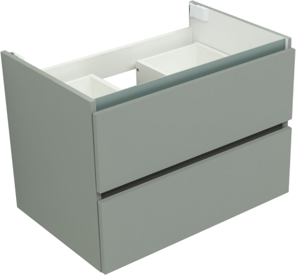 Тумба под раковину без столешницы Aquanet Вега 2.0 70 подвесная, мисти грин