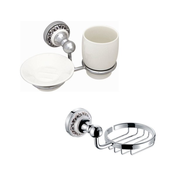 Набор Стакан Fixsen Bogema 78506+08 + Мыльница 78509