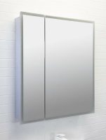 Зеркало-шкаф Comforty Классик 70 с подсветкой, бесконтактный сенсор