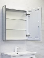 Зеркало-шкаф Comforty Классик 70 с подсветкой, бесконтактный сенсор