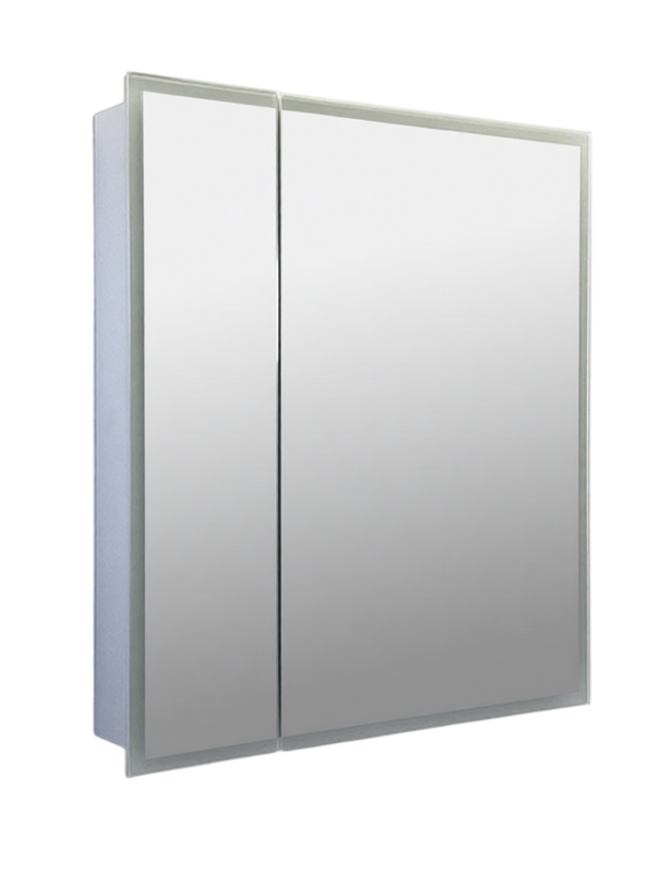 Зеркало-шкаф Comforty Классик 70 с подсветкой, бесконтактный сенсор