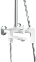 Душевая стойка Haiba HB24505-8 белая