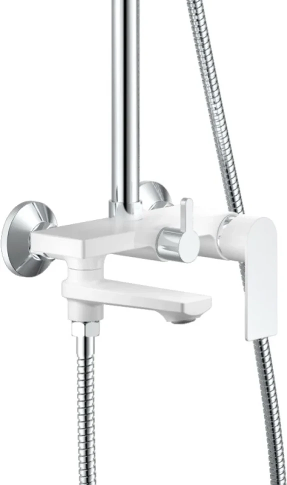 Душевая стойка Haiba HB24505-8 белая