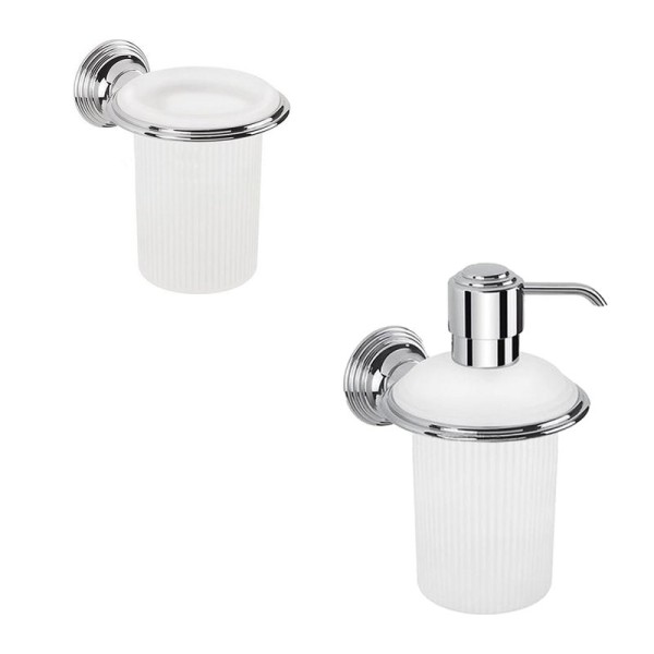 Набор Стакан Colombo Design Hermitage B3302 + Дозатор B9335