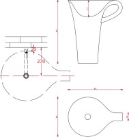 Раковина ArtCeram Cup OSL004